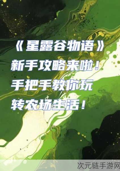 星露谷物语新手畅玩指南，快速上手秘籍大公开