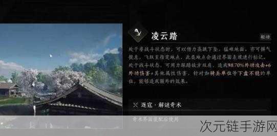 燕云十六声奇术全揭秘，解锁绝世技艺的终极攻略