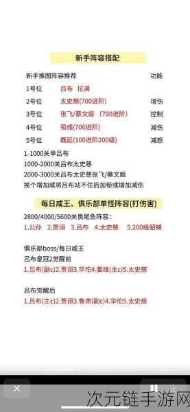 咸鱼之王，顶级竞技场制霸攻略，最强阵容搭配及精细策略