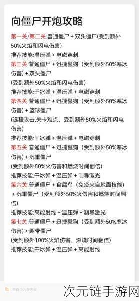 植物大战僵尸，僵尸快跑终极攻略，制敌秘籍大公开！