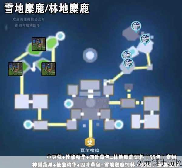 创造与魔法，轻松拿下展示台图纸秘籍大公开