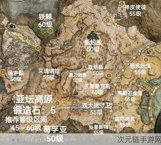 艾尔登法环，各地图等级探秘与畅玩指南